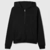 Vintagesoft-hoodie med dragkedja