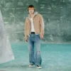 Vintagesoft-hoodie med dragkedja