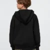 Vintagesoft-hoodie med dragkedja för barn
