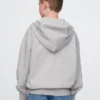 Vintagesoft-hoodie med dragkedja för barn