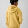 Vintagesoft-hoodie med dragkedja för barn