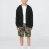 Vintagesoft-hoodie med dragkedja för barn