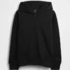Vintagesoft-hoodie med dragkedja för barn