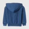 Vintagesoft-hoodie med dragkedja i avslappnad passform för Baby & Småbarn