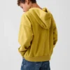 Vintagesoft-hoodie med dragkedja i avslappnad passform för barn