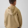 Vintagesoft-hoodie med dragkedja i avslappnad passform för barn