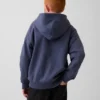 Vintagesoft-hoodie med dragkedja i avslappnad passform för barn