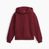 Vintagesoft-hoodie med dragkedja i avslappnad passform för barn