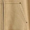 Vintagesoft-hoodie med dragkedja i avslappnad passform för barn