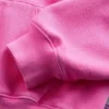 Vintagesoft-hoodie med dragkedja och överdimensionerad logotyp för barn