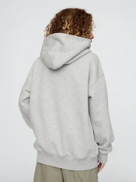 Vintagesoft-hoodie med logotyp för barn