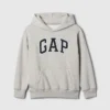 Vintagesoft-hoodie med logotyp för barn