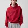 Vintagesoft-hoodie med Nap-logotyp för vuxna