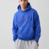 Vintagesoft-hoodie med Nap-logotyp för vuxna