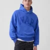 Vintagesoft-hoodie med Nap-logotyp för vuxna