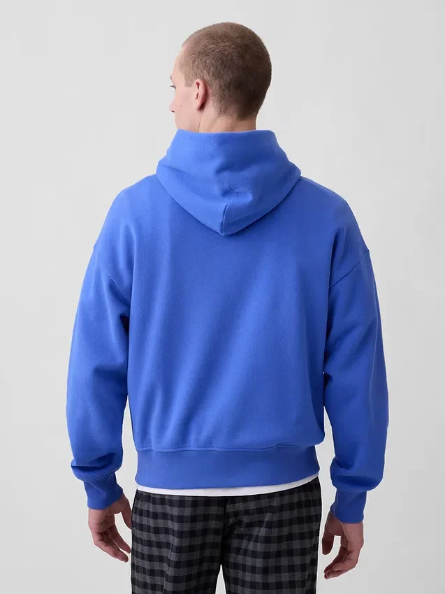 Vintagesoft-hoodie med Nap-logotyp för vuxna