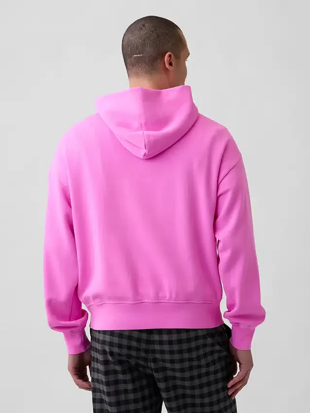 Vintagesoft-hoodie med Nap-logotyp för vuxna