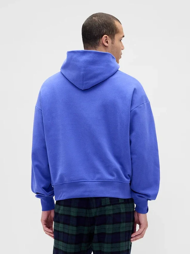 Vintagesoft-hoodie med Nap-logotyp för vuxna
