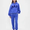 Vintagesoft-hoodie med Nap-logotyp för vuxna