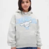 Vintagesoft-hoodie med tryck för barn