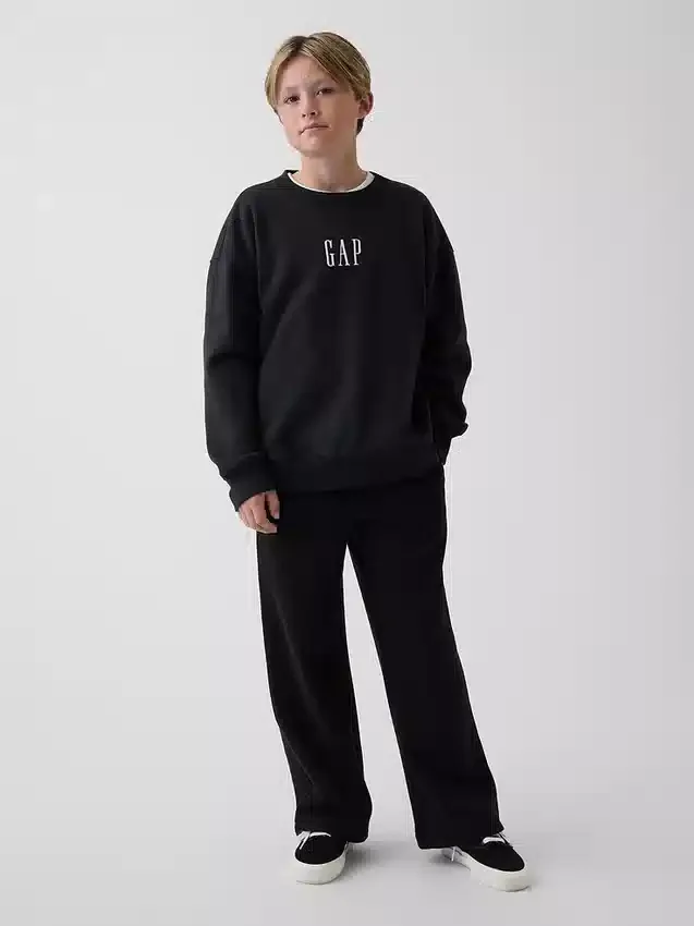Vintagesoft-joggingbyxor för barn med avslappnad passform