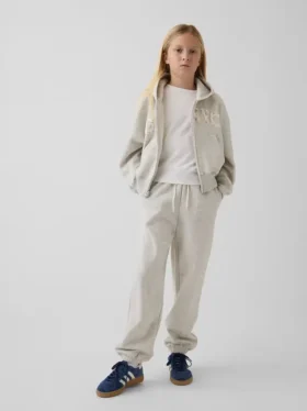 Vintagesoft-joggingbyxor i avslappnad passform för barn