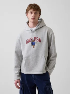Vintagesoft Oversized Americana Logo-hoodie
