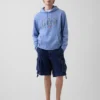 Vintagesoft Oversized Americana Logo-hoodie
