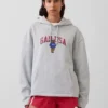 Vintagesoft Oversized Americana Logo-hoodie