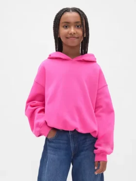 Vintagesoft Oversized Bubble-hoodie för barn