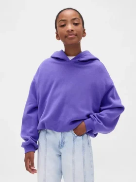 Vintagesoft Oversized Bubble-hoodie för barn