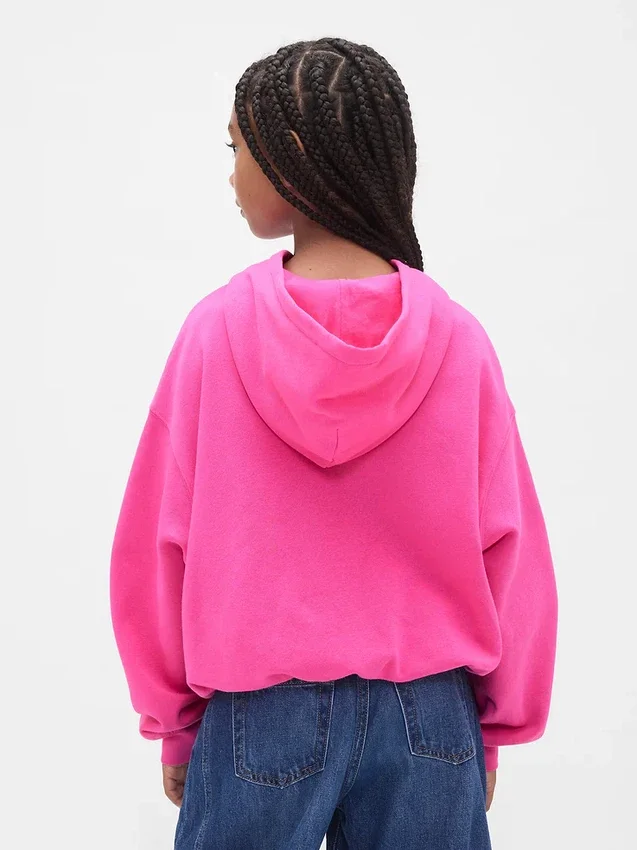 Vintagesoft Oversized Bubble-hoodie för barn