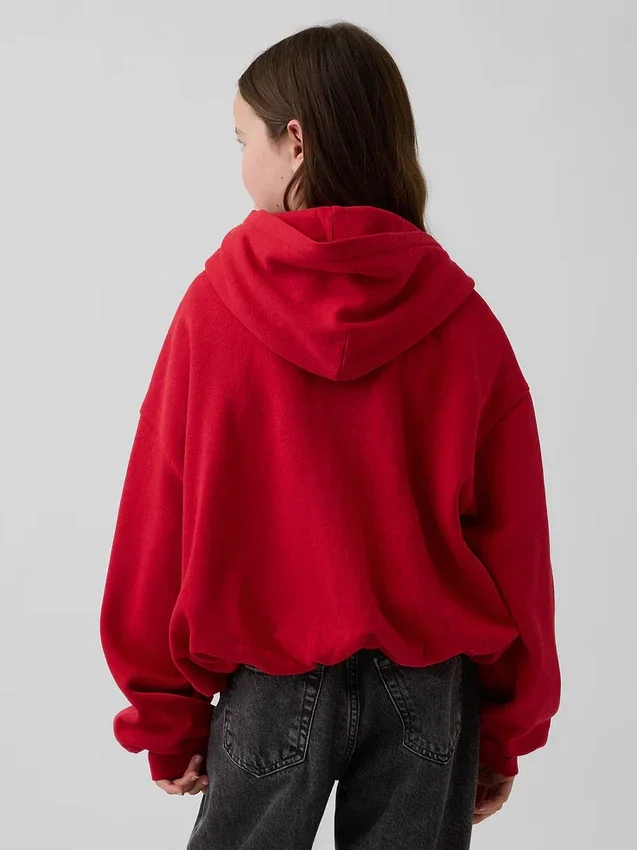 Vintagesoft Oversized Bubble-hoodie för barn