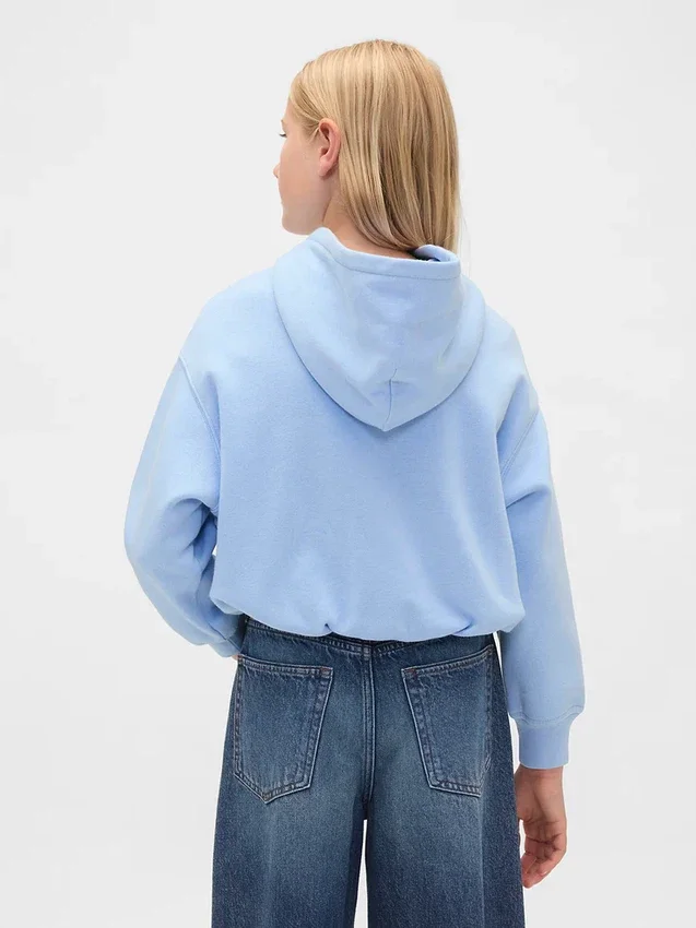 Vintagesoft Oversized Bubble-hoodie för barn