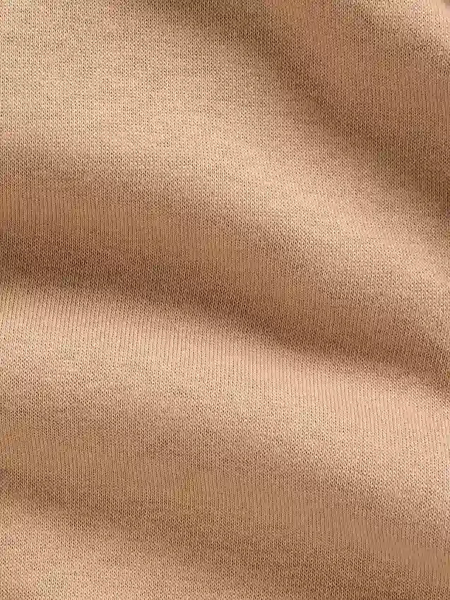 Vintagesoft Oversized tröja med halv dragkedja och kilformad passform