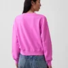 Vintagesoft Oversized tröja med V-ringning