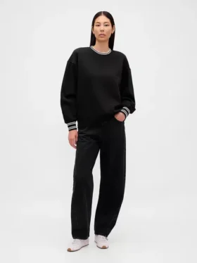 Vintagesoft Oversized tunika-tröja