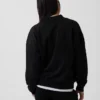 Vintagesoft Oversized tunika-tröja med hög hals