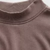 Vintagesoft Oversized tunika-tröja med hög hals