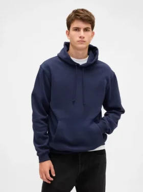 Vintagesoft Relaxed-hoodie för vuxna