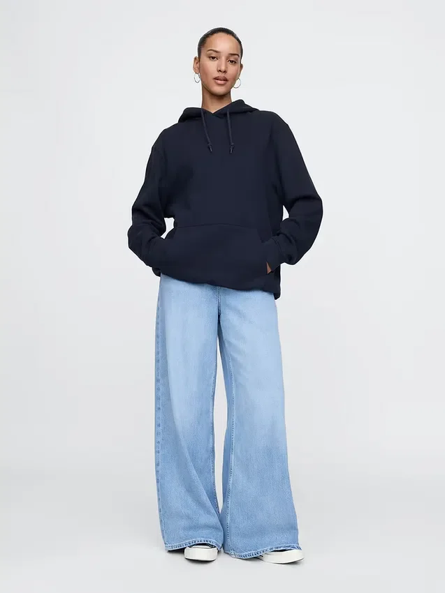 Vintagesoft Relaxed-hoodie för vuxna