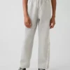 Vintagesoft Relaxed Joggingbyxor med spetskant för barn