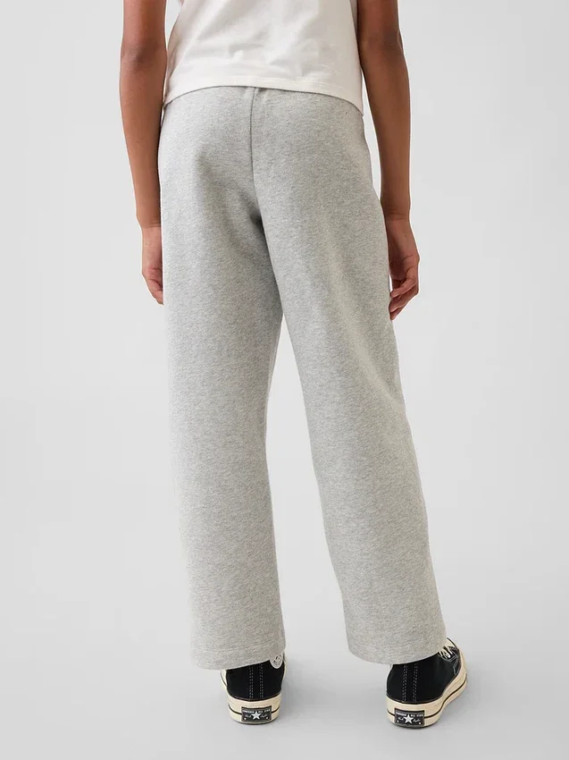 Vintagesoft Relaxed Joggingbyxor med spetskant för barn