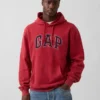 Vintagesoft Relaxed Logo-hoodie för vuxna