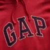 Vintagesoft Relaxed Logo-hoodie för vuxna