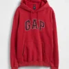 Vintagesoft Relaxed Logo-hoodie för vuxna