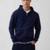Vintagesoft Relaxed Zip Hoodie för vuxna