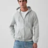 Vintagesoft Relaxed Zip Hoodie för vuxna