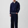 Vintagesoft Relaxed Zip Hoodie för vuxna