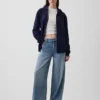Vintagesoft Relaxed Zip Hoodie för vuxna